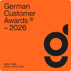 Siegel German Customer Awards 2026 – official winner